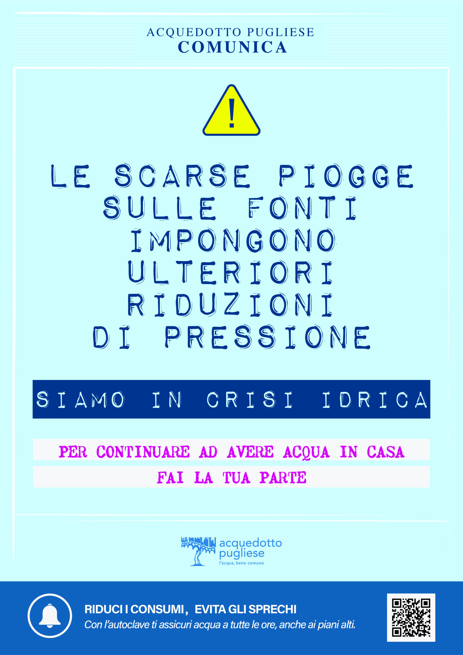 Locandina A3 – Campagna restrizioni idriche 23-10-2025 Prot_12555